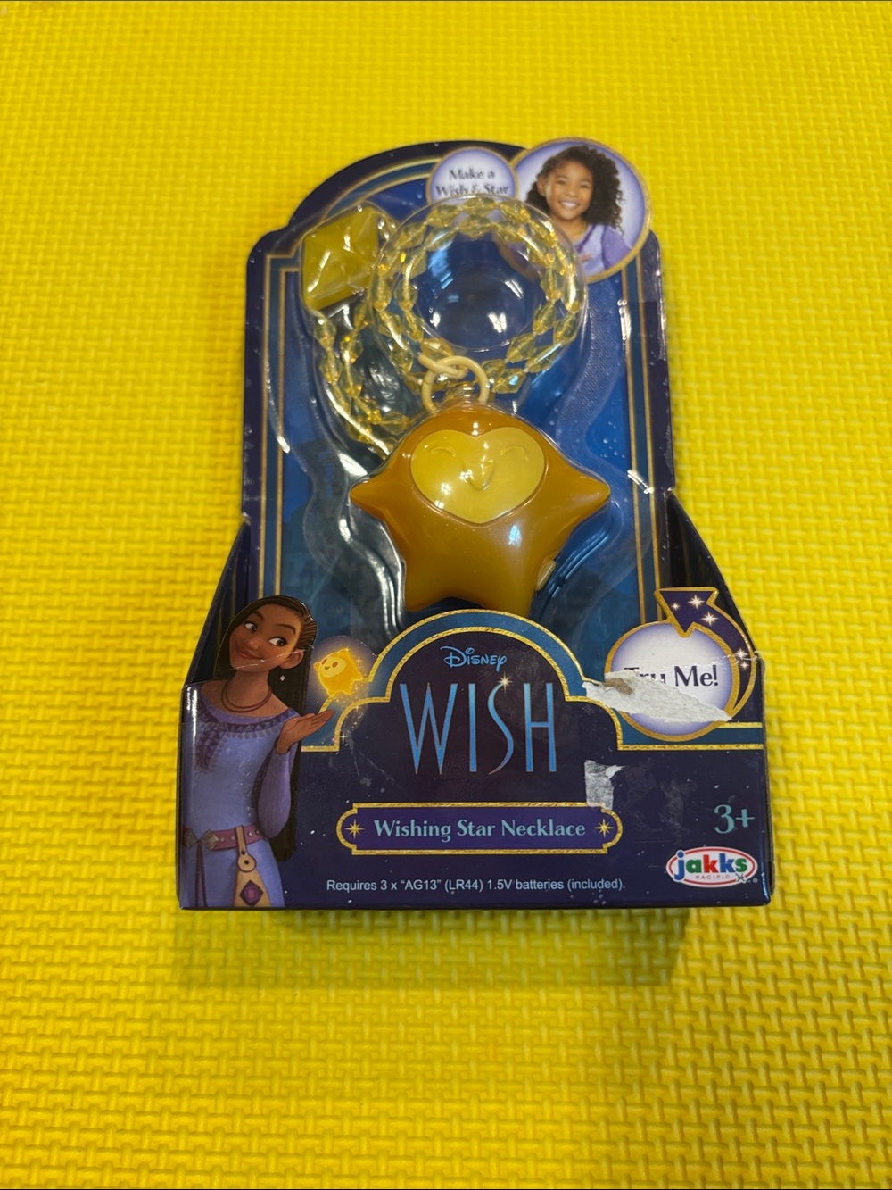 Disney Wish Yellow Star Wishing Necklace